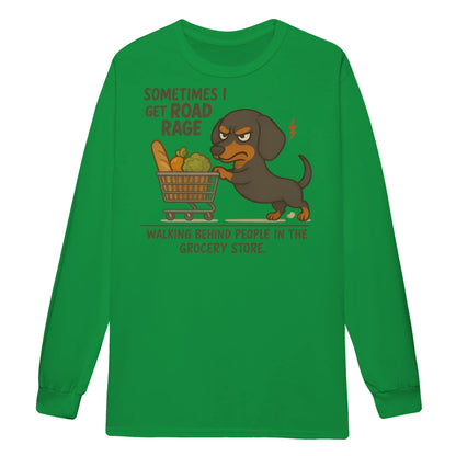 Cowgic Sometimes I Get Road Rage Dachshund Long Sleeve