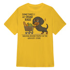 Cowgic Sometimes I Get Road Rage Dachshund T-shirt