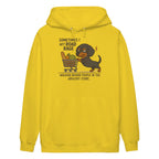 Cowgic Sometimes I Get Road Rage Dachshund Hoodie