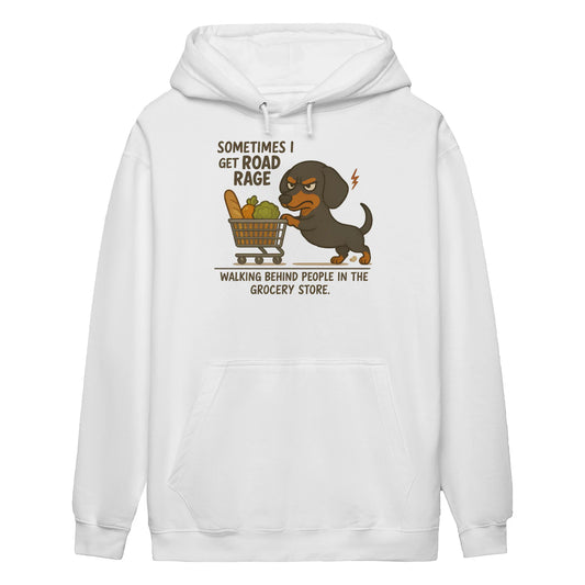 Cowgic Sometimes I Get Road Rage Dachshund Hoodie