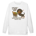 Cowgic Sometimes I Get Road Rage Dachshund Sweatshirt