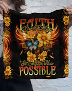Cowgic Faith Doesn't Make Things Easy Tote Bag