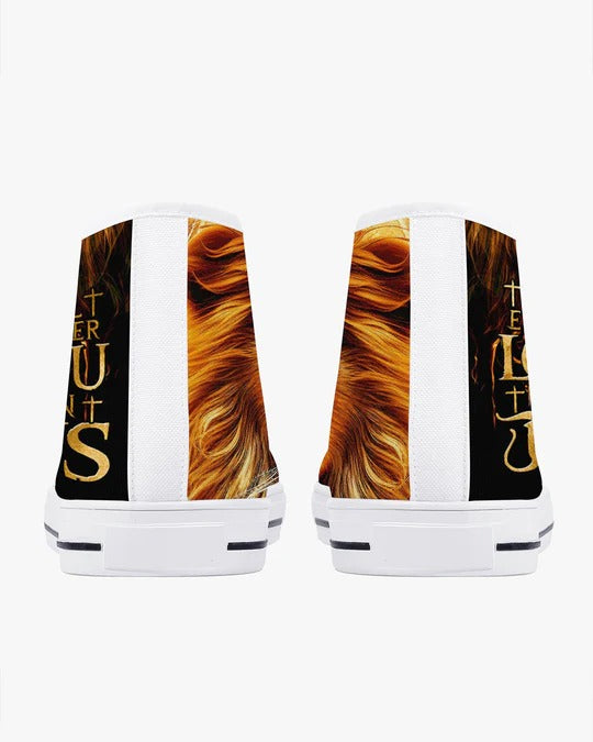Cowgic No One Will Ever Love You More Than Jesus High Top Canvas Shoes