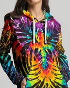 Cowgic Faith Through Christ Tie-Dye Cross All Over Print