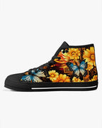 Cowgic Faith Doesn't Make Things Easy High Top Canvas Shoes