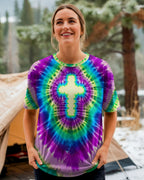 Cowgic Cross Tie Dye Women's All Over Print Shirt