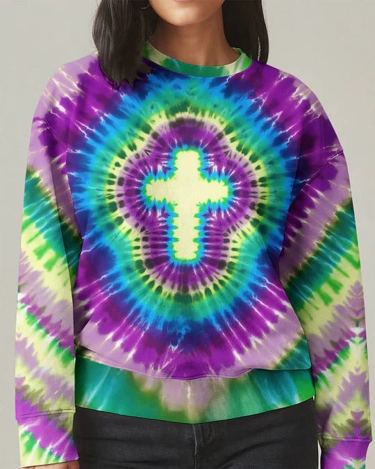 Cowgic Cross Tie Dye Women's All Over Print Shirt