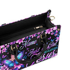 Cowgic Just A Girl Who Loves Jesus Leather Handbag