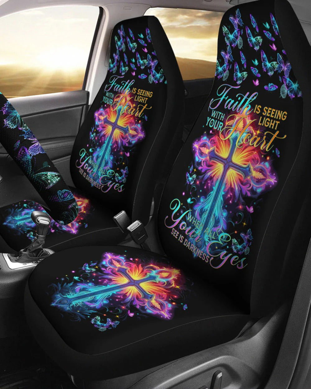 Cowgic Faith Is Seeing Light With Your Heart Automotive