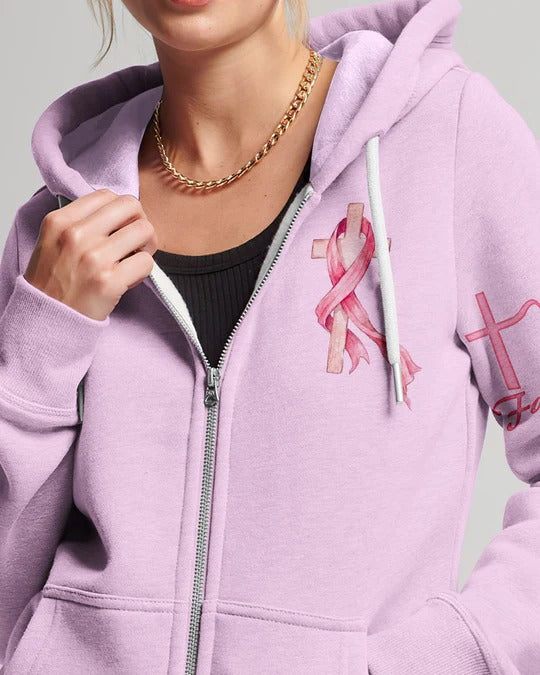 Cowgic Believe In Pink Ribbon Faith All Over Print