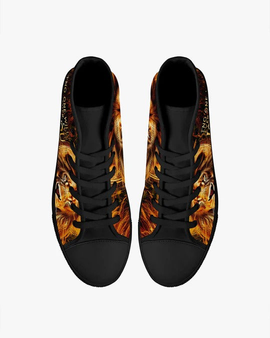 Cowgic No One Will Ever Love You More Than Jesus High Top Canvas Shoes