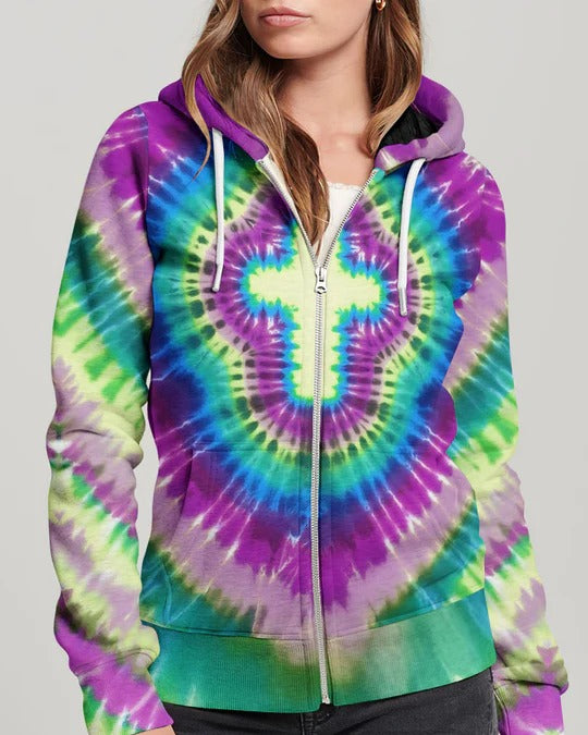 Cowgic Cross Tie Dye Women's All Over Print Shirt