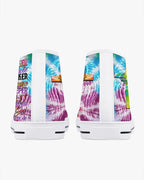 Cowgic Promise Keeper Light In The Darkness Tie Dye High Top Canvas Shoes