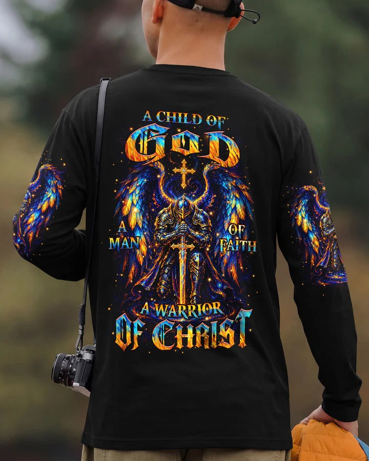 Cowgic A Warrior Of Christ Men's All Over Print Shirt
