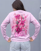 Cowgic Believe In Pink Ribbon Faith All Over Print
