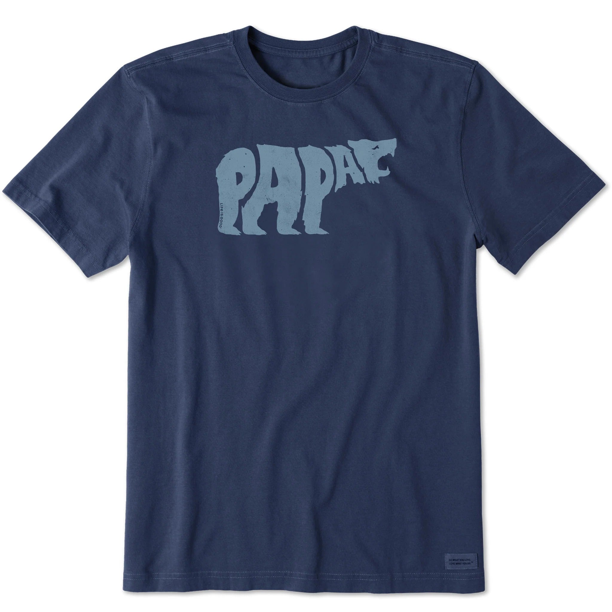 Cowgic Men's Papa Bear Roar Short Sleeve Tee