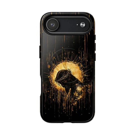 Cowgic Jesus On Cross Moon Magnetic Phone Case