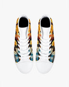 Cowgic Faith Doesn't Make Things Easy High Top Canvas Shoes