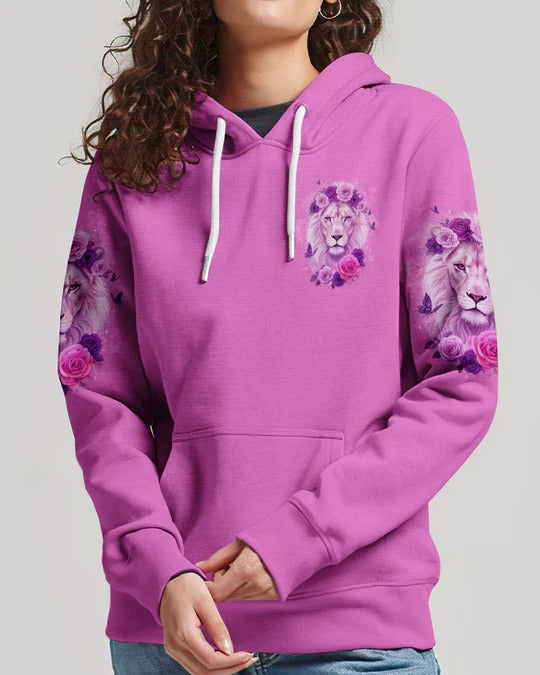Cowgic A Child Of God Lion Women's All Over Print Shirt