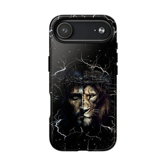 Cowgic Jesus Lion Face Magnetic Phone Case