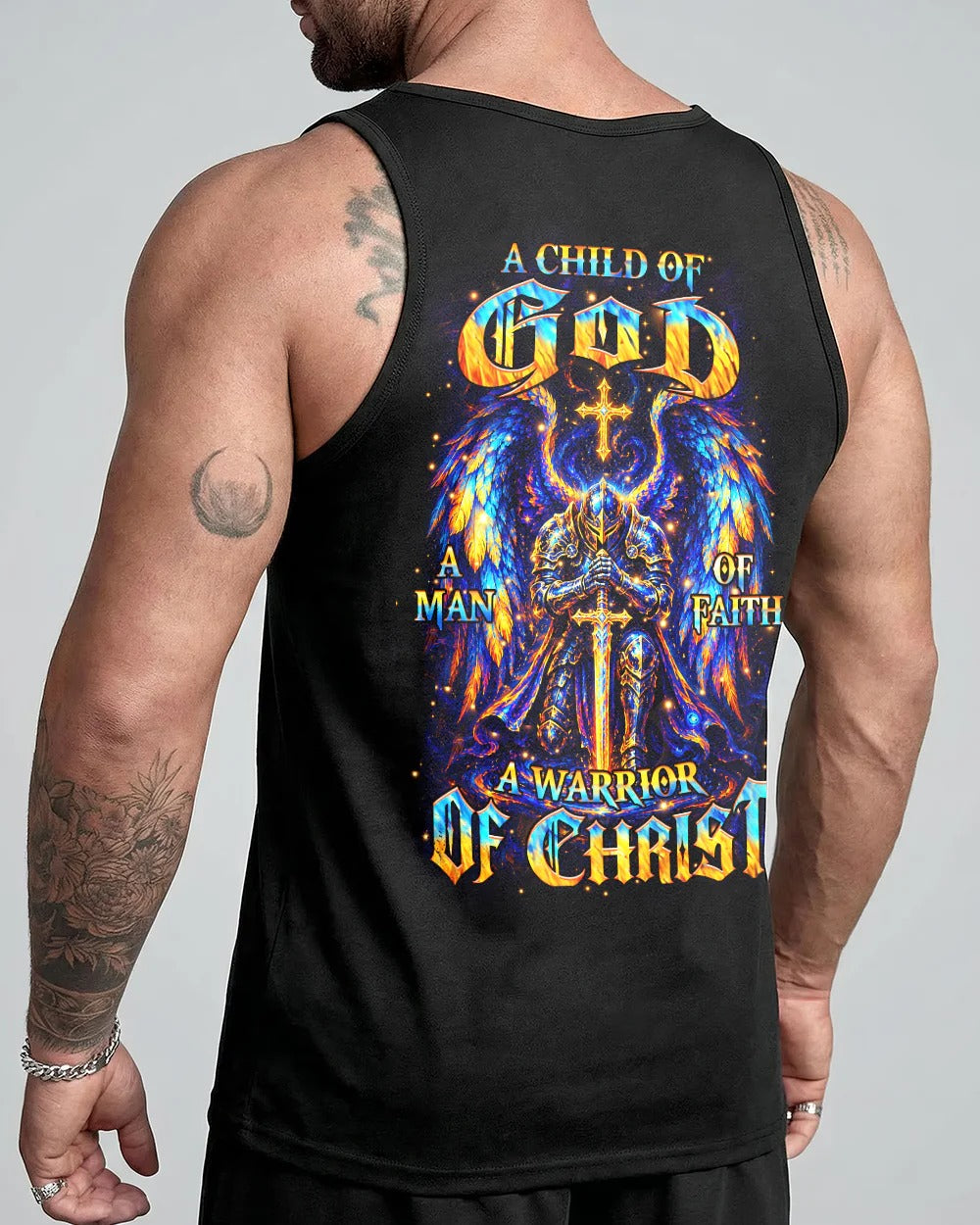 Cowgic A Warrior Of Christ Men's All Over Print Shirt