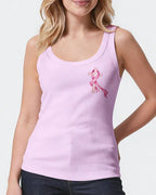 Cowgic Believe In Pink Ribbon Faith All Over Print