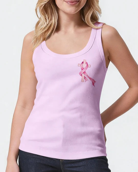 Cowgic Believe In Pink Ribbon Faith All Over Print