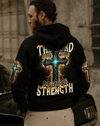 Cowgic Lord Stood With Me Men's All Over Print Shirt