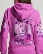 Cowgic A Child Of God Lion Women's All Over Print Shirt