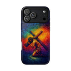 Cowgic Jesus Carrying Cross Magnetic Phone Case