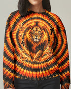 Cowgic Blessed By God Lion Women's All Over Print Shirt