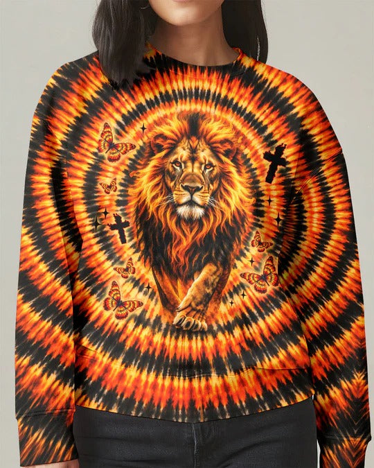 Cowgic Blessed By God Lion Women's All Over Print Shirt