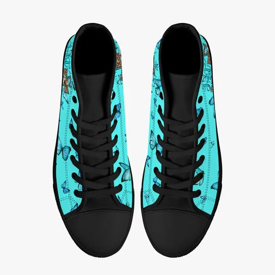 Cowgic Just A Girl Who Loves Jesus High Top Canvas Shoes