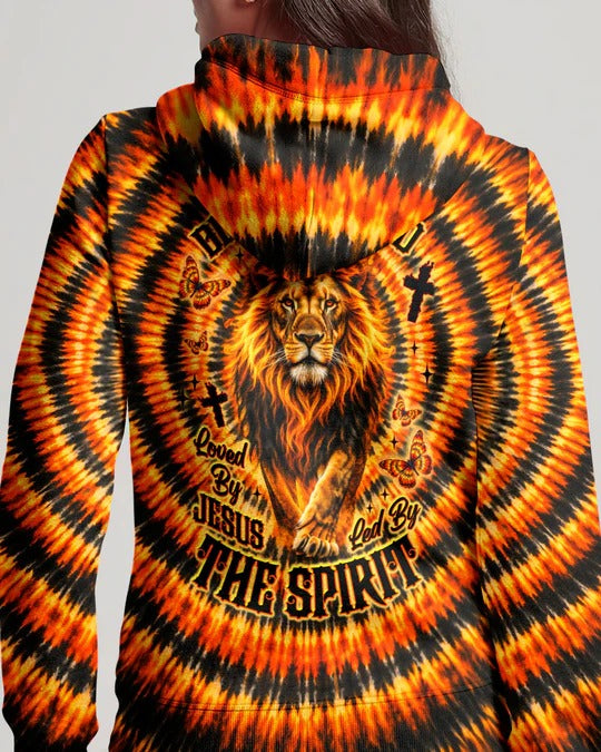 Cowgic Blessed By God Lion Women's All Over Print Shirt