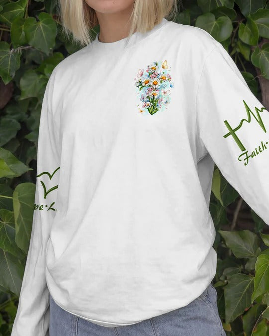 Cowgic With God All Things Daisy Butterfly Women's All Over Print