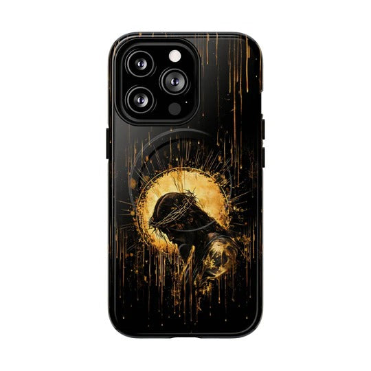 Cowgic Jesus On Cross Moon Magnetic Phone Case