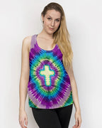 Cowgic Cross Tie Dye Women's All Over Print Shirt