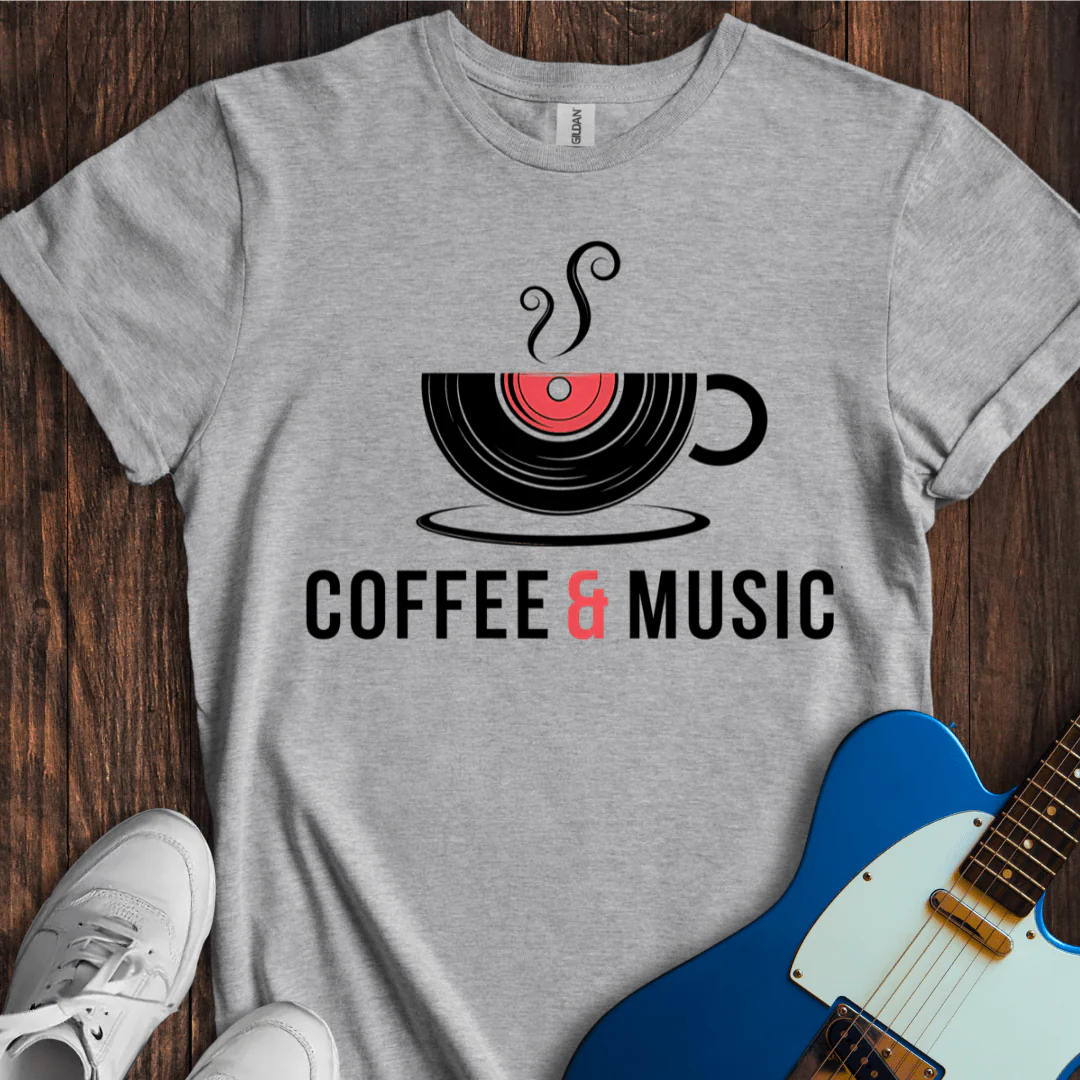 Cowgic Coffee & Music (III) T-Shirt