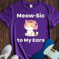 Cowgic Meow-sic To My Ears T-Shirt