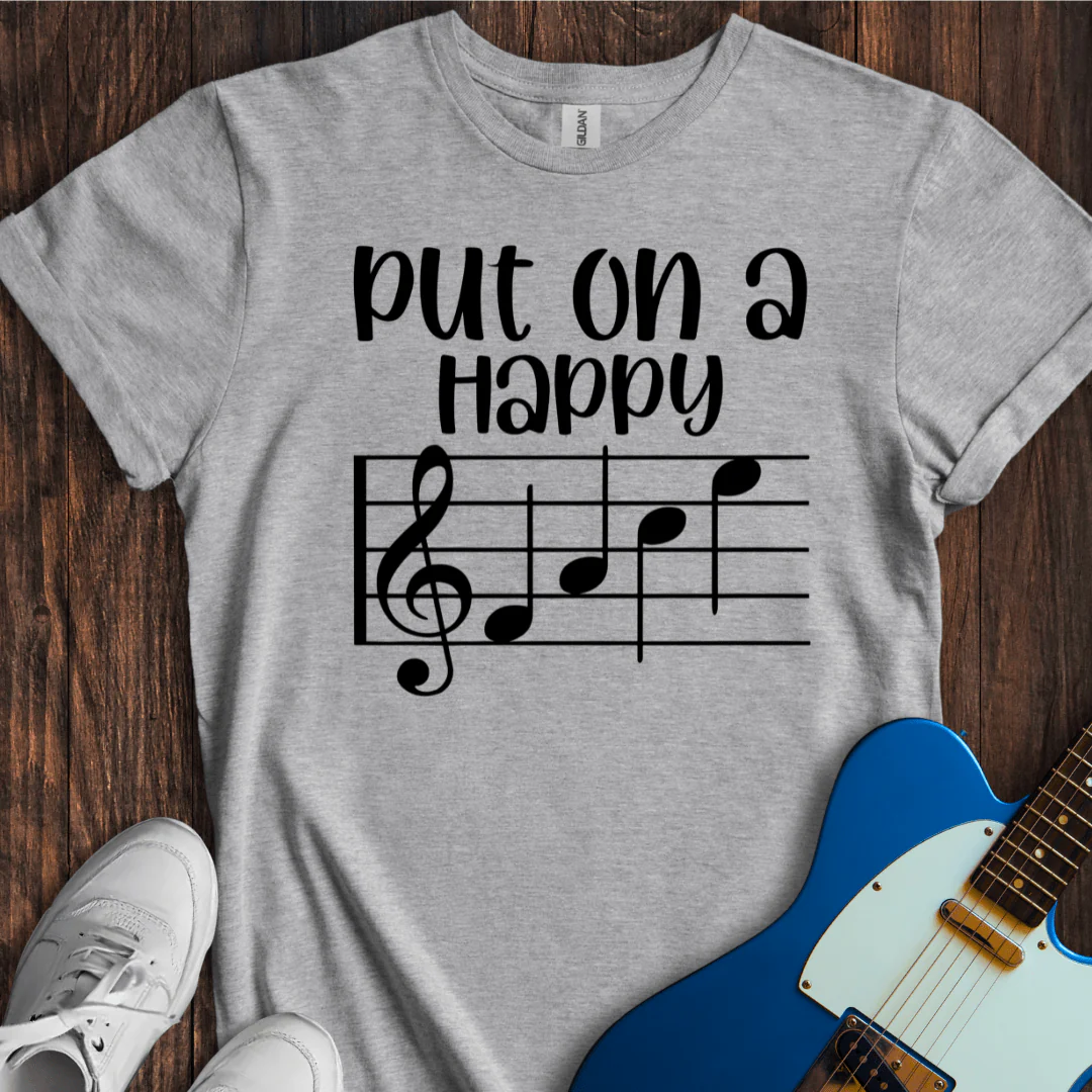 Cowgic Put On A Happy FACE T-Shirt