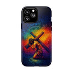Cowgic Jesus Carrying Cross Magnetic Phone Case