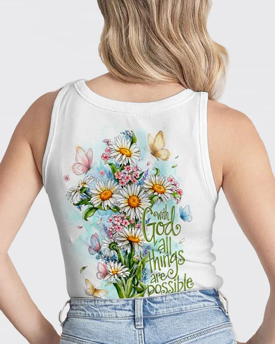 Cowgic With God All Things Daisy Butterfly Women's All Over Print