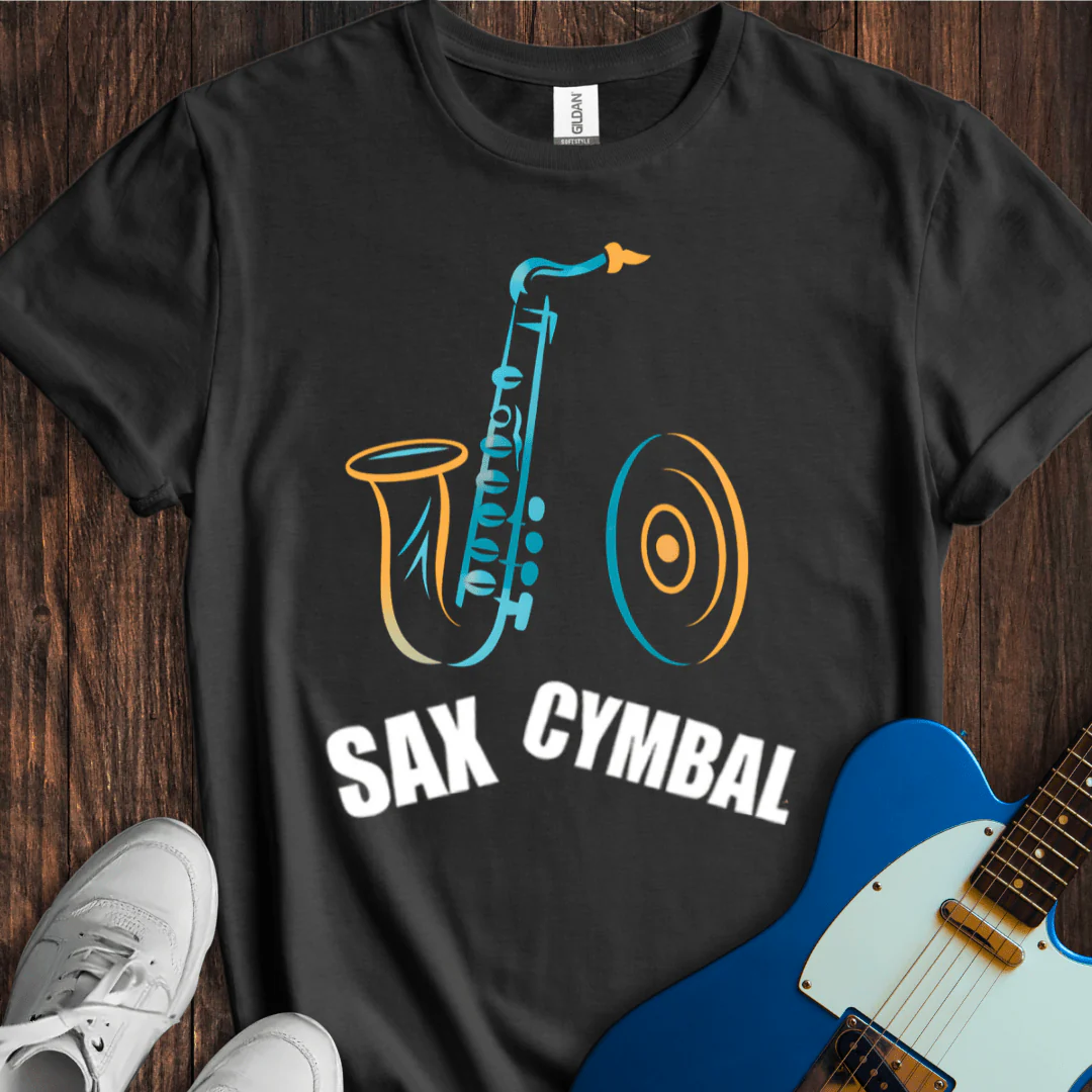 Cowgic Sax Cymbal T-Shirt