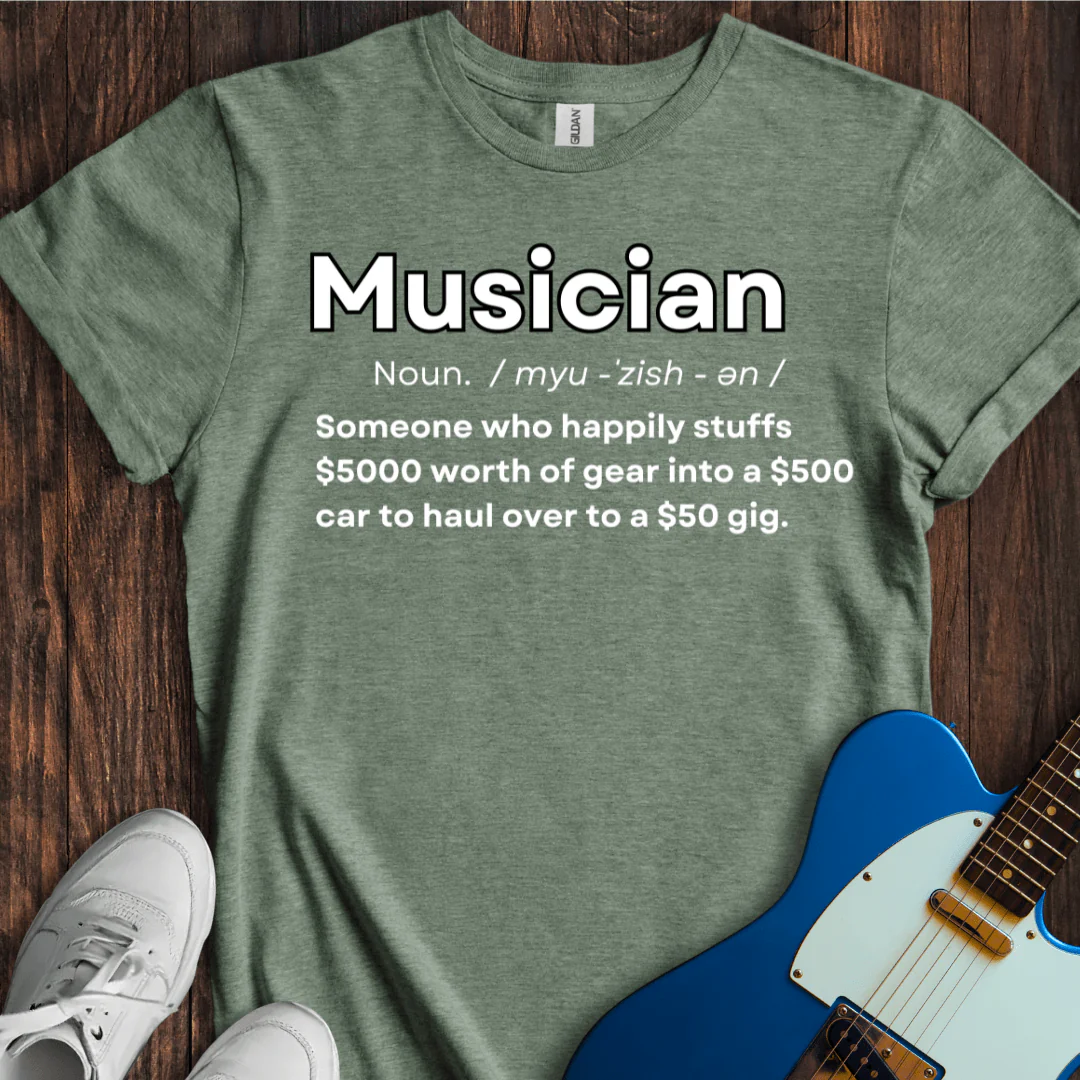 Cowgic Musician (Definition) T-Shirt