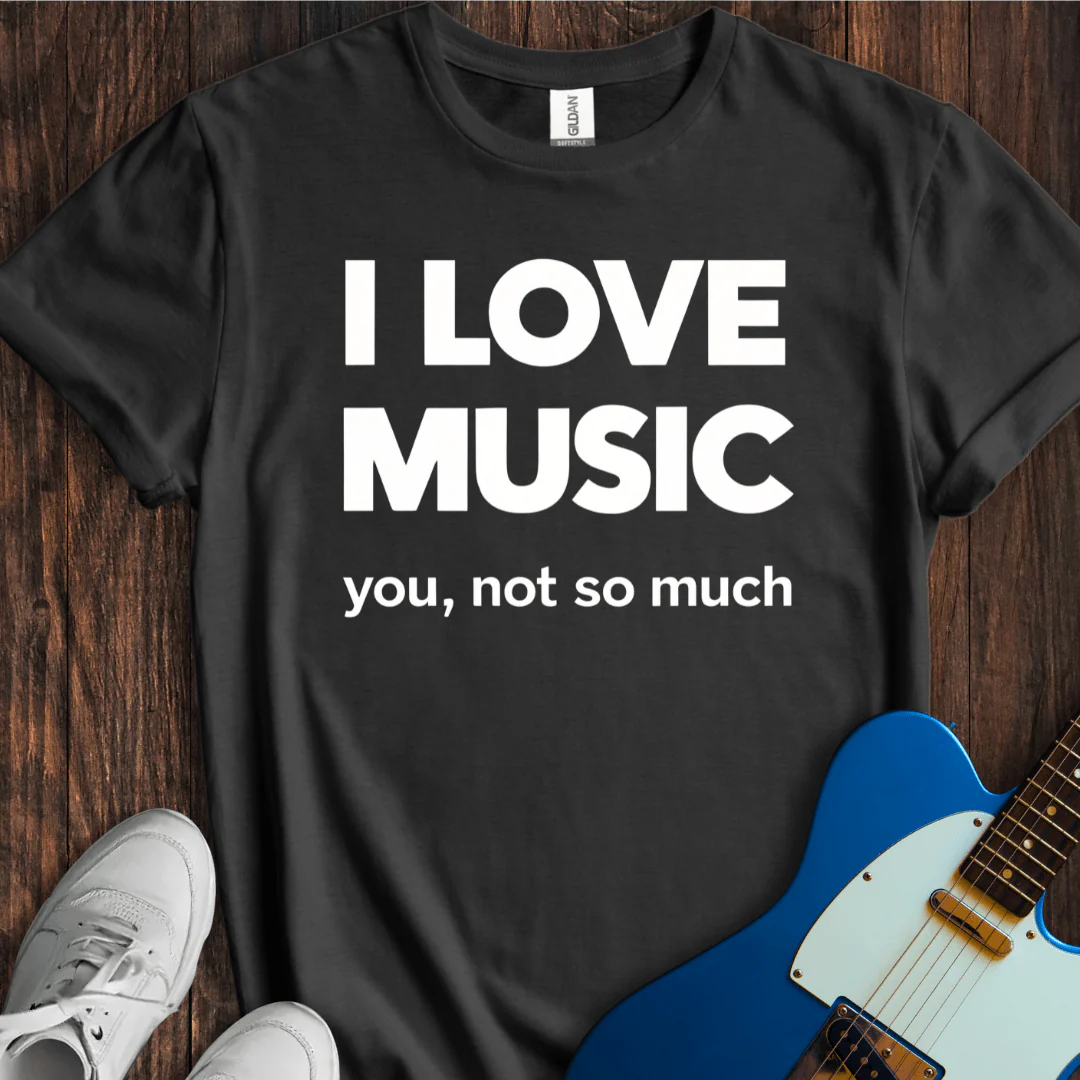 Cowgic I Love Music... T-Shirt