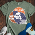 Cowgic Don't Stop... (Venn Diagram) T-Shirt
