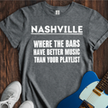 Cowgic Nashville Bars Rock T-Shirt