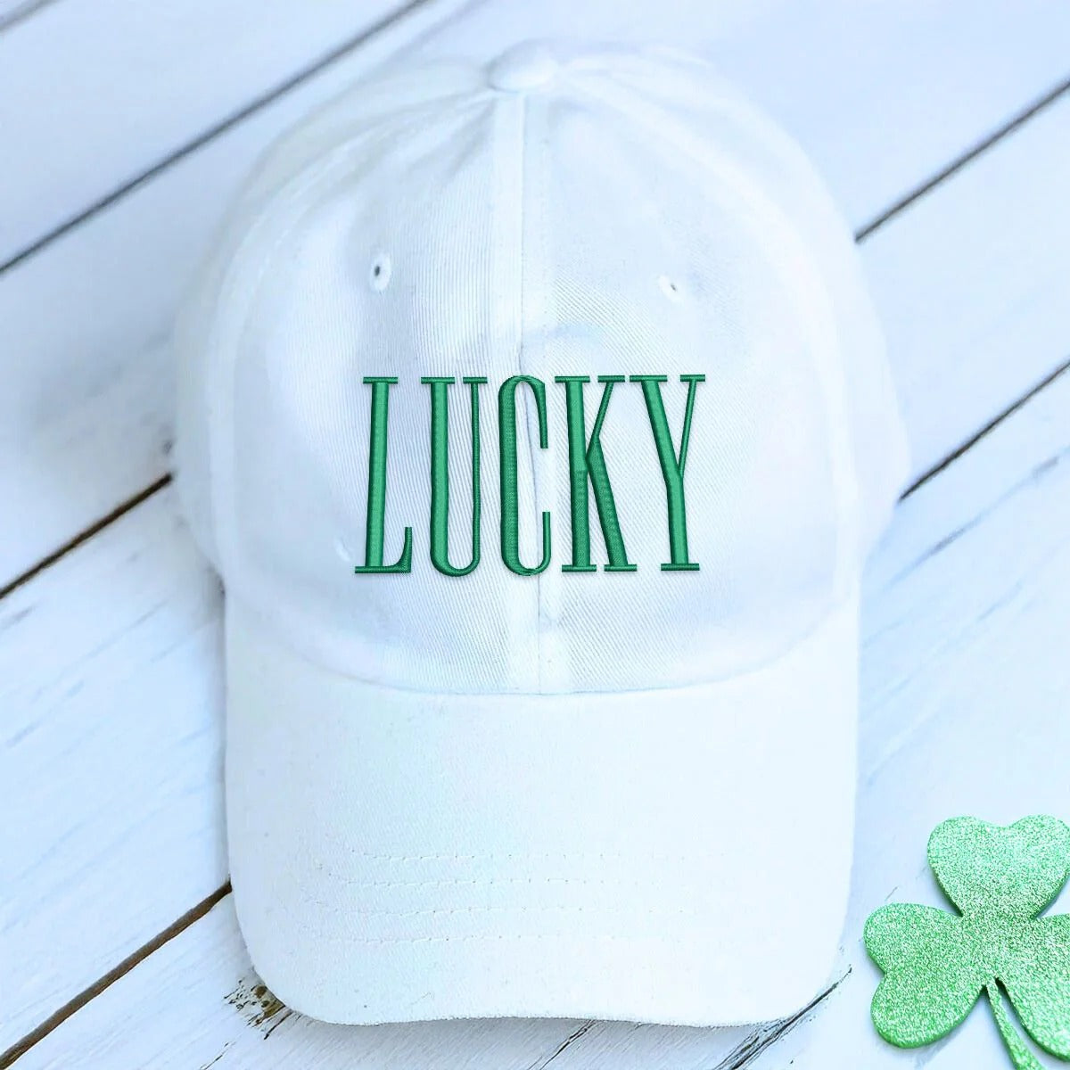 Cowgic Lucky Hat, Custom Embroidered Gift for St. Patty's Day