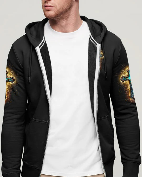 Cowgic Lord Stood With Me Men's All Over Print Shirt