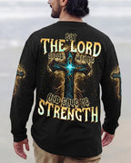 Cowgic Lord Stood With Me Men's All Over Print Shirt